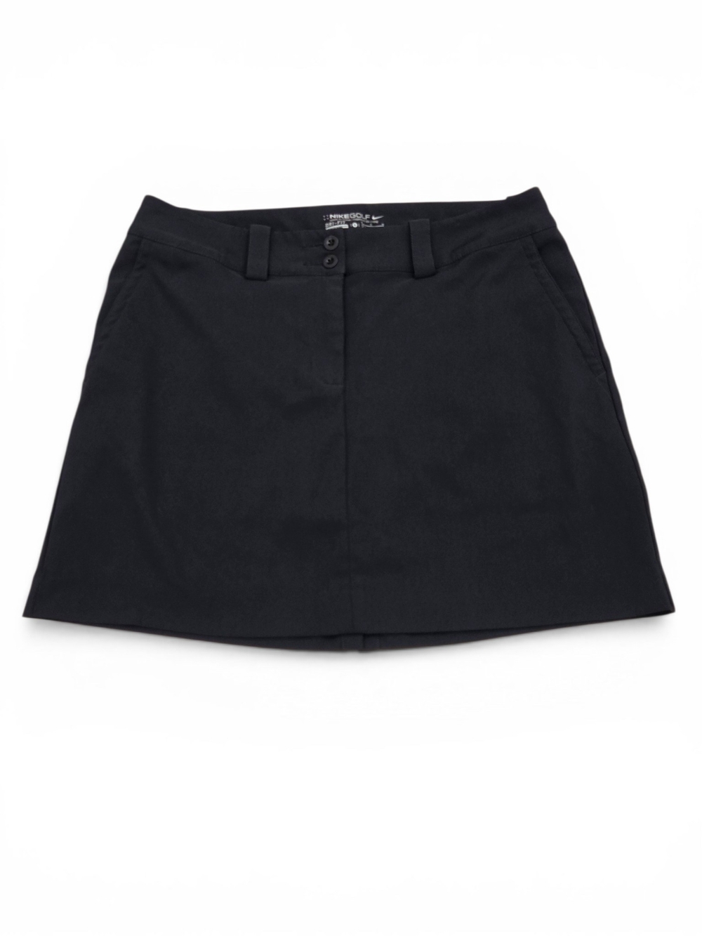 Nike Golf Dri-FIT Black Skort Womens Size 8 Activewear Athletic Style 828274-010